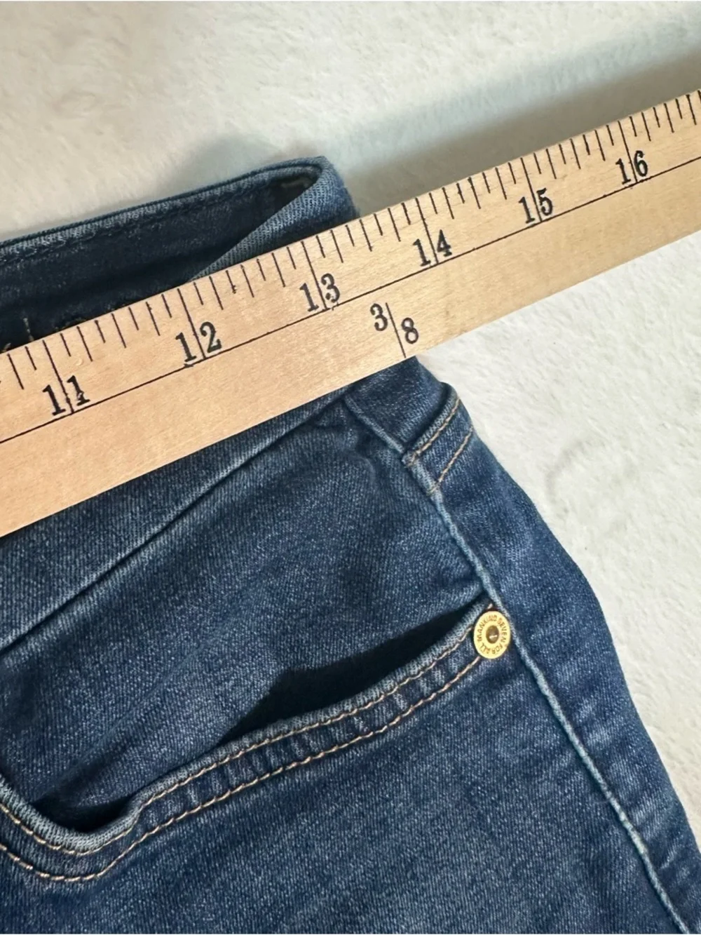 7 For All‎ Mankind The Skinny b(air) Blue Jeans Size 26 Lightweight Stretch Luxe